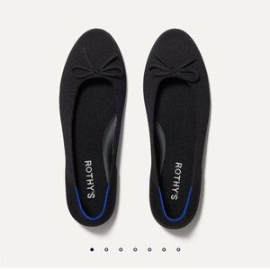 Rothy's Women's Black Bow Flats